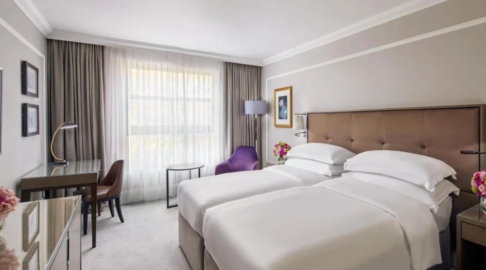 Twin Room at Hyatt Regency London The Churchill