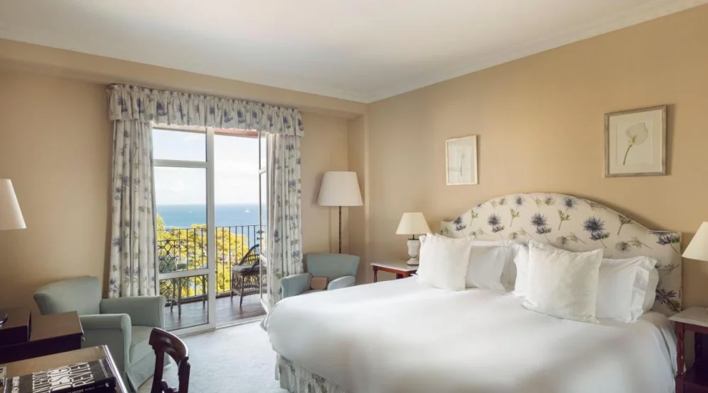 Deluxe Double Room with Sea View at Reid's Palace, A Belmond Hotel