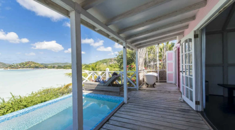 Azure Waterfront Pool Suite at Cocobay Resort