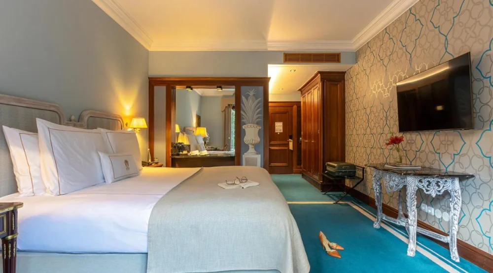 Double Room with Extra Bed Garden View at Pestana Palace Lisboa