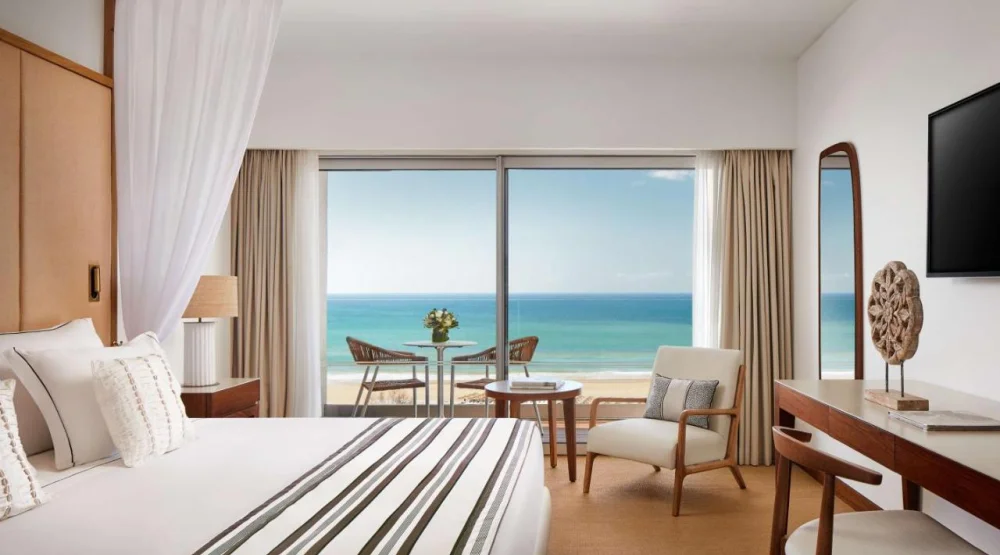 Premium Double Or Twin Puro Beach Room with Sea View and Extra Bed (2 Adults + One Child) at Tivoli Marina Vilamoura Algarve Resort