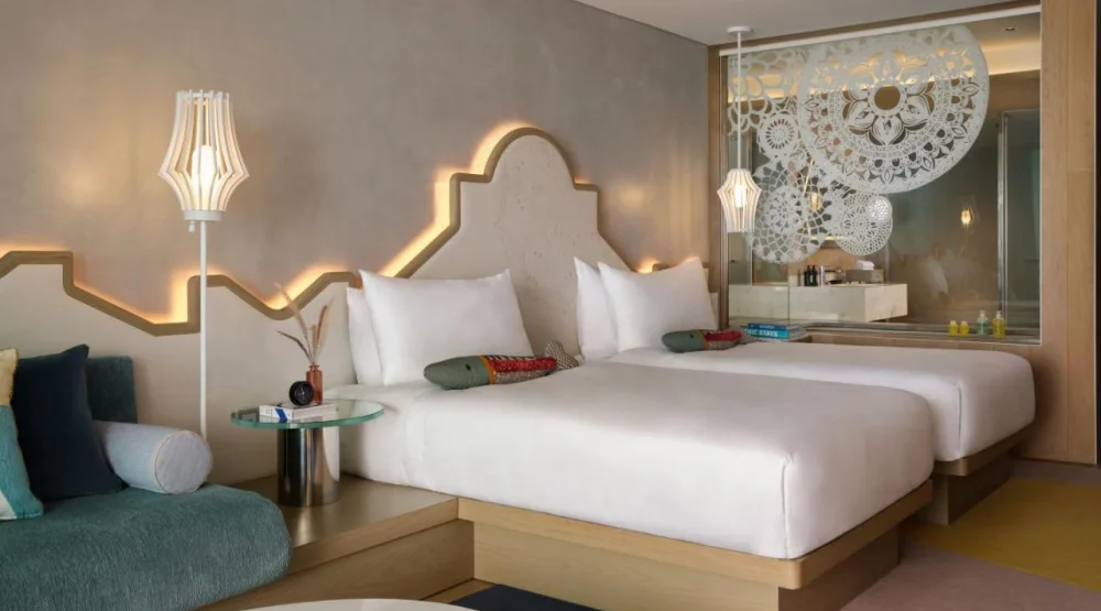 Superior Large Twin Room with Resort View and Balcony at W Algarve