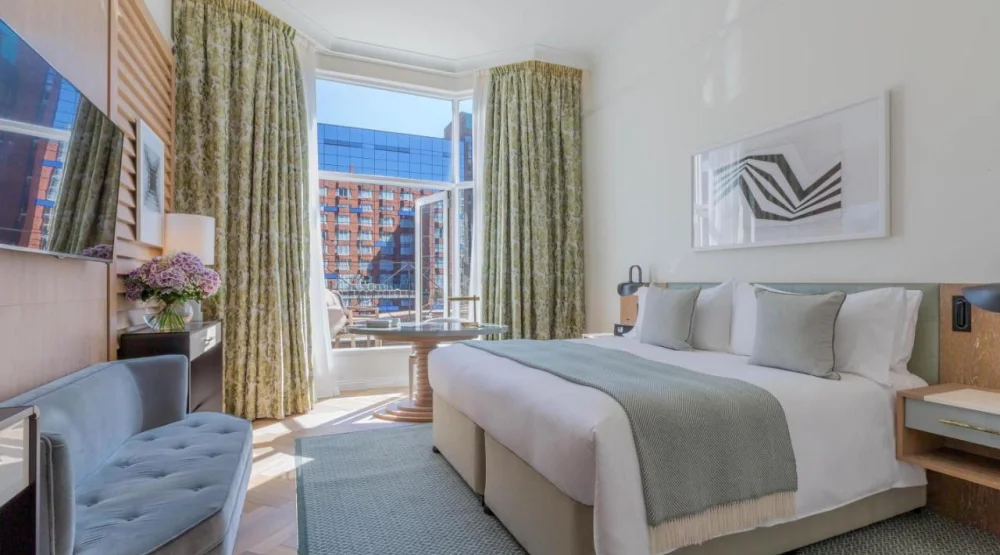 Premier King Room with Balcony at Conrad Dublin