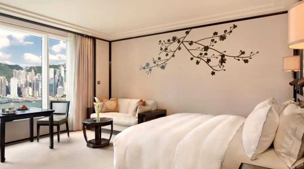 Grand Deluxe Harbor View King Room at The Peninsula Hong Kong