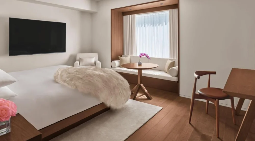 Deluxe King Room with City View at The Tokyo EDITION, Ginza