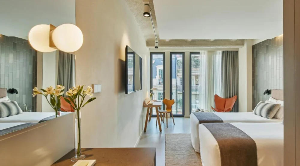 Superior Twin Room at Ohla Eixample