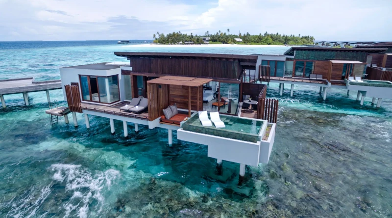 Overwater Sunset Pool Villa at Park Hyatt Maldives Hadahaa