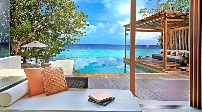 Deluxe Beach Pool Villa at Park Hyatt Maldives Hadahaa