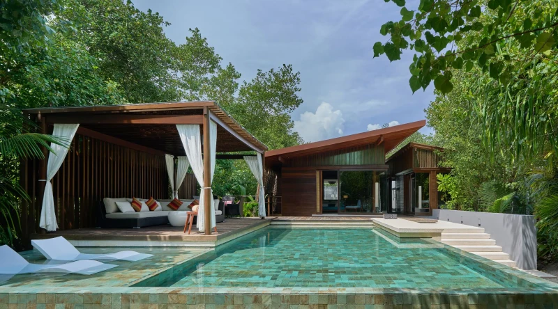 Two Bedroom Beach Pool Villa at Park Hyatt Maldives Hadahaa