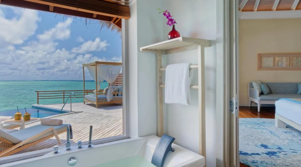 Water Villa with Private Pool at Baros Maldives
