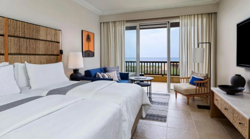 Deluxe Twin Bed Partial Sea View at The Westin Resort Costa Navarino