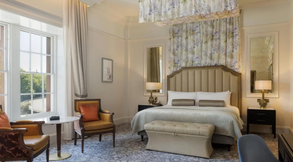 One Bedroom King Suite with Castle View at The Caledonian Edinburgh, Curio Collection by Hilton