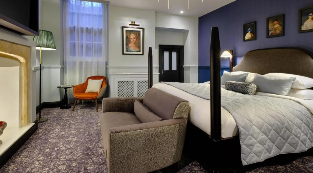 Cinematography, Guest Room, One King at Abbey Hotel Bath, a Tribute Portfolio Hotel