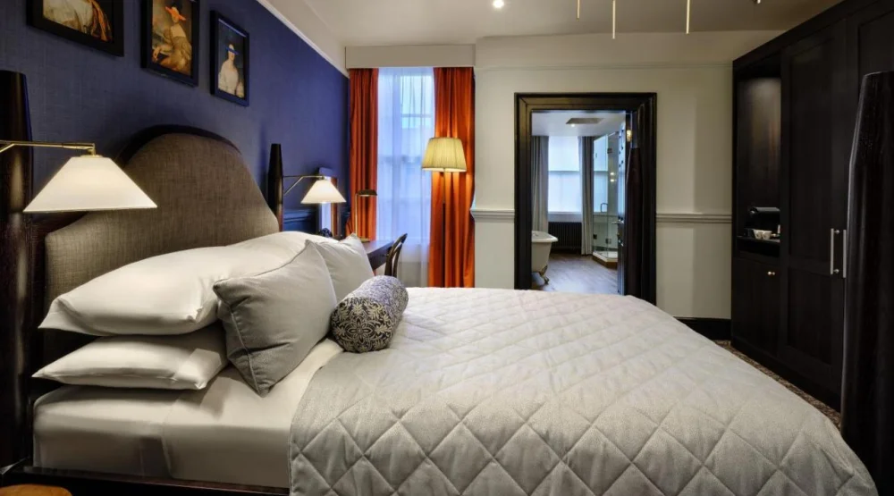 Luxury Junior King Suite at Abbey Hotel Bath, a Tribute Portfolio Hotel