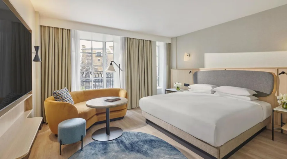 King Room with City View - Club Access at Hyatt Regency London Blackfriars