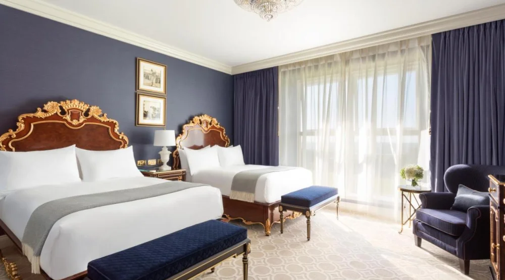 Deluxe Twin Room with Sea View at Trump Turnberry