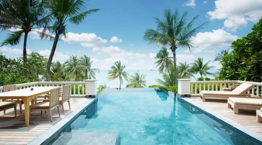 Two Bedroom Ocean Front Pool Villa at Trisara