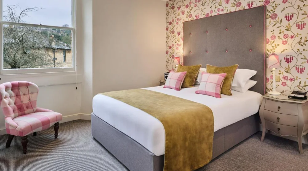 Superior Double Room with Garden View at The Roseate Villa Bath